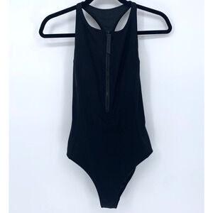 Black Women's One-Piece Swimsuit